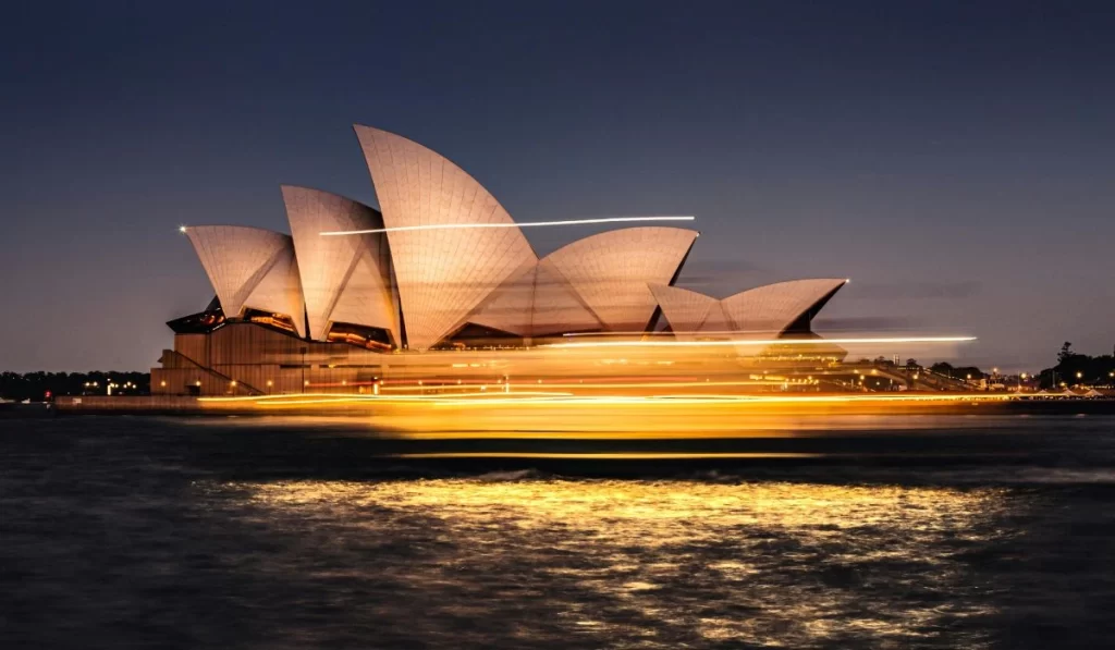Sydney Opera House, New South Wales, Australia.