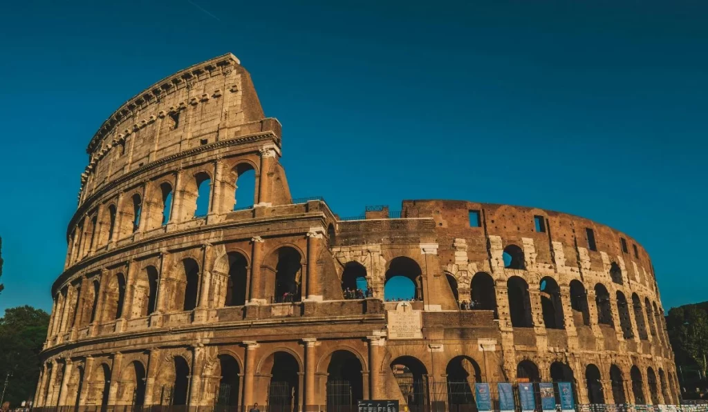 A historical monument in Italy.